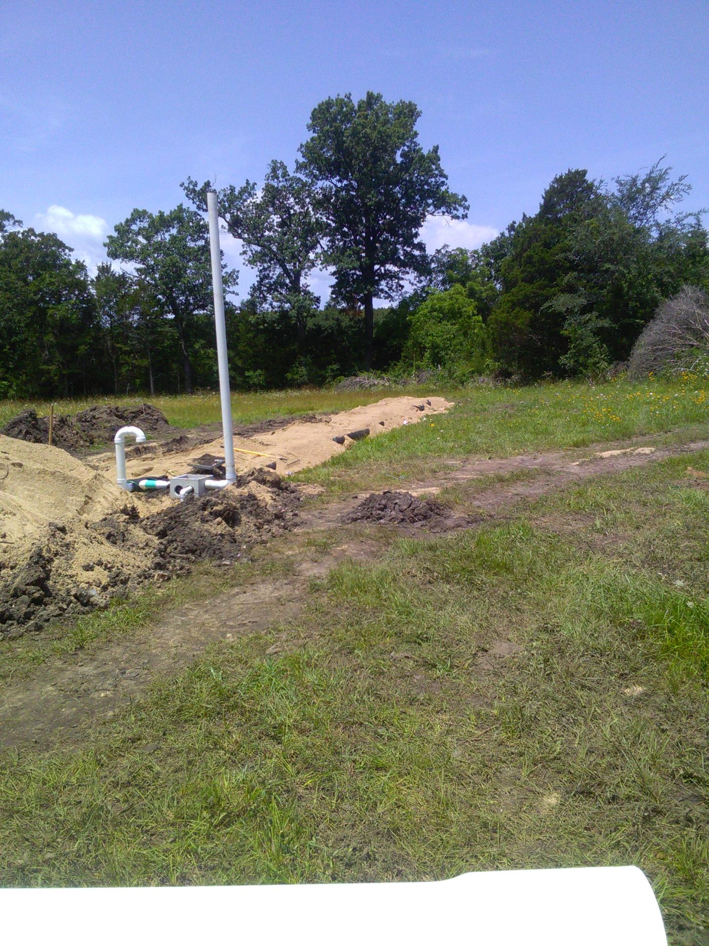Presby septic installation — Project 2